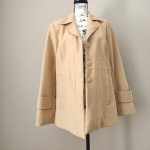 Merona Short Trench Style Coat